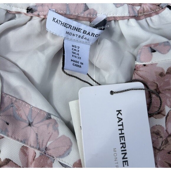 NWT Katherine Barclay Montreal Women's Floral Tunic Dress - Picture 4 of 4